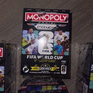 Monopoly Panini Prizm FIFA World Cup 2026 Box